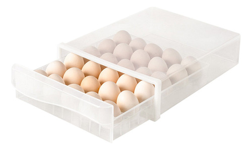 Caja De Almacenamiento De Huevos De 30 Rejillas, Contenedor