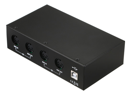 Convertidor De Audio Merge 4i/4o Midi Box. Salida De 4 X 4 C