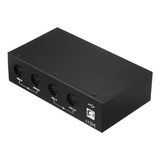 Convertidor De Audio Merge 4i/4o Midi Box. Salida De 4 X 4 C