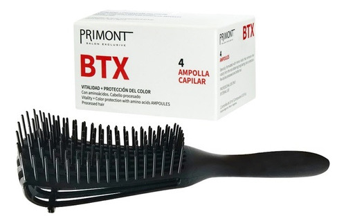 Kit Btx Primont  Ampollas + Cepillo 