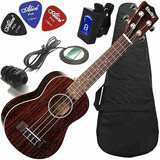 Kit Completo Ukulele Soprano Eletrico Shelby Frete Grátis