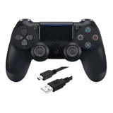 Controle Joystick Compatível Ps4 Sem Fio Playstation 4 E Pc