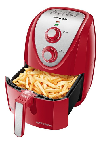 Fritadeira  Family Afn-50-ri 5l Mondial 110v Cor Vermelho