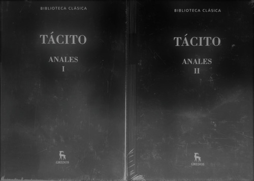  Tacito Anales I Y Il Biblioteca Clasica Gredos