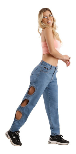 Jeans Mom Celeste Dirty Jeans Je3077c