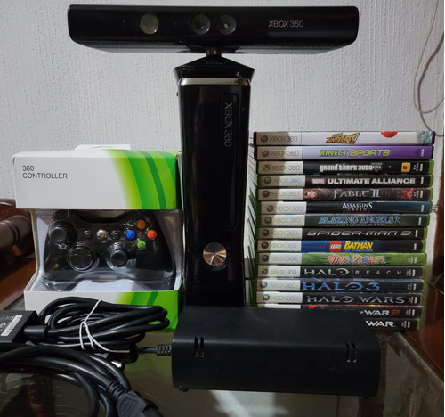 Xbox 360 Slim Con Kinect Original