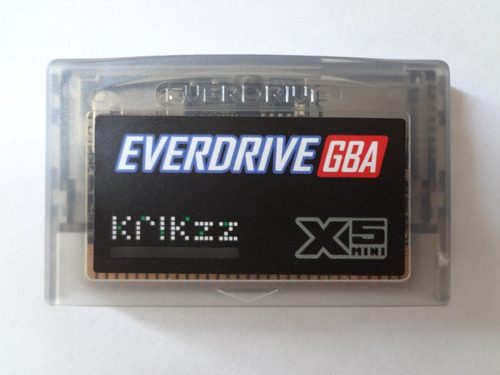 Everdrive Gba X5 Mini Original Genuina Gameboy Advance