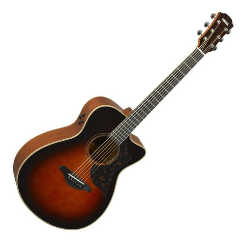 Violão Elétrico Yamaha Ac3mii Are Tabacco Sunburst Aço Orientação Da Mão Direita