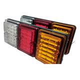 Juego X2 Faros Led Trasero Baiml 1610e 12/24v Camión Tráiler