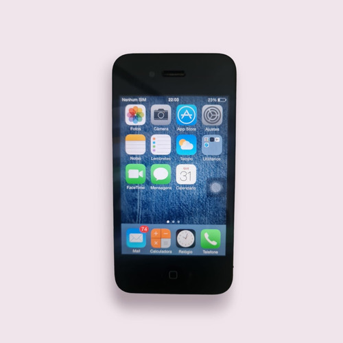 iPhone 4 Preto 16gb Conservadissimo 
