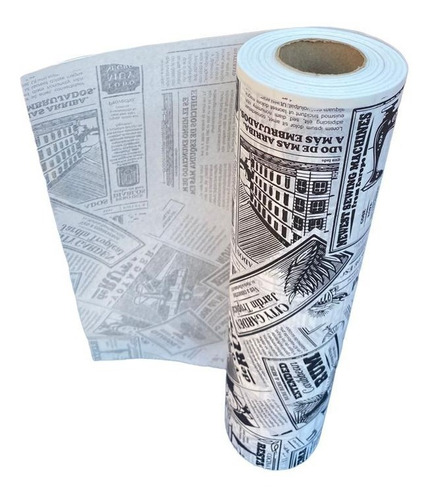 Rollo Papel Antigrasa Mantequilla 37, 5cms X100metros Time N