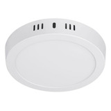 Lampara Plafón Sobreponer 12w Luz Led Sensor Movimiento Inte