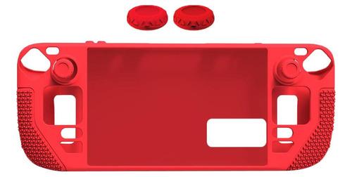 Estuche Para Steam Deck Console Funda Protectora De Silicona