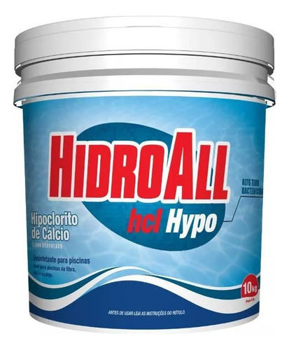 Hcl Hipoclorito De Cálcio Cloro Granulado 10kg - Hidroall