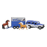 Breyer Horses Farms Land Rover And Tag-a-long Trailer And
