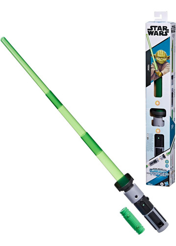 Espada Sable De Luz Electronico Retractil Star Wars Yoda