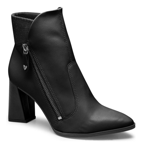 Bota Cano Curto Feminina Mississipi Q8501 Lançamento