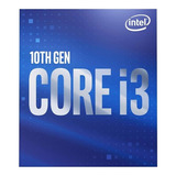 Processador Core I3 10100f 6mb 3,6ghz Intel Bx8070110100f