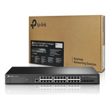 Switch Gerenciável Tp-link Tl-sg3428x 24-port + 4 Sfp+ 10ge