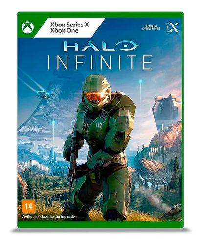 Halo Infinite Com Baralho Xbox Series X E One Mídia Física