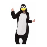 Pijama Enteros Polar Pingüino Pijamas Enterito Adultos Niños