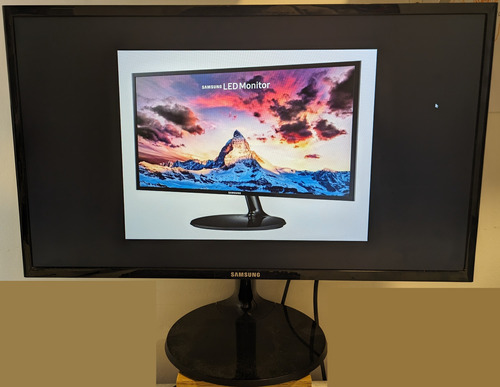 Monitor Samsung S24f350fhl - 24' - Full Hd - Hdmi - Vga