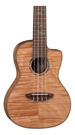 Luna Uke High Tide Exotic Mahogany Concert Ukulele, Natu Eea