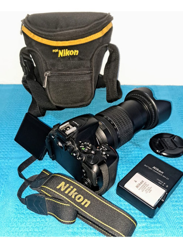 Cámara Nikon D5600 Incluye Lente 18-105mm Vr.
