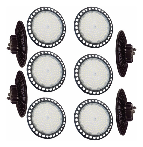 Lampara Ufo Campana Led Industrial 200w Paquete 6 Piezas