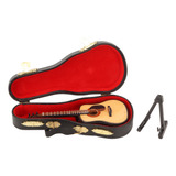 Modelo Miniatura De Guitarra De Madera