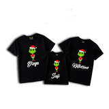Camisetas Personalizadas Navidad Combo Familiar Grinch :0372