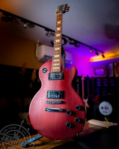 Guitarra Gibson Les Paul Lpj Pro Cherry Red