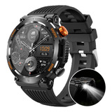 Reloj Inteligente Militar Para Hombre Con Luz Led