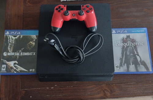 Sony Playstation 4 Slim 500gb Standard Color Negro Azabache