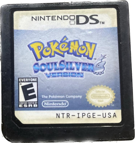 Pokemon Soulsilver Version - Original - Nintendo Ds