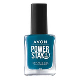 Avon - Power Stay - Esmalte Gel - Diversas Cores Cor Azul Liberdade