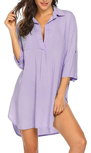 Mujer Traje De Playa Baño Cover Up Bikini Blusas Vestidos .