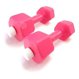 Mancuerna Recargable Chica X2 Hasta 2 Kg Pvc Fitness Fdn P