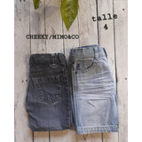 Combo Pantalones De Marca Niños Cheeky Mimo Y Co 