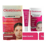 Kit Cicatricure Serum Clareador 30ml + Contorno Olhos  15g