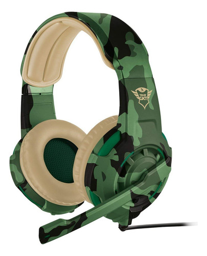 Diadema Gamer Trust Gxt 310, Pc / Ps4 / Xbox One Jungle Camo