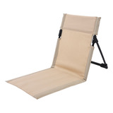 Silla Plegable Playa Camping Ligera Portátil Viaje Respaldo