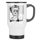 Taza Mug Termica Estatua Llorando Personalizable