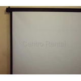 Pantalla Gigante Retráctil Con Sistema Roller 3.00 X 2.25