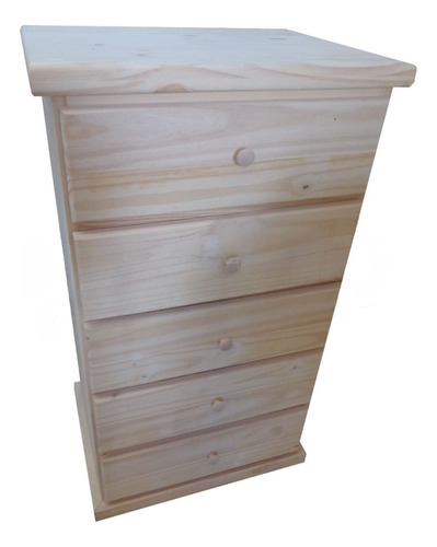 Argenpino Chiffonier/cajonera De Pino X 5 Cajones Profundos