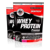 Suplemento En Polvo Gentech Cross Fitness Whey Protein Premium Protein Whey Protein Premium
