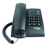 Telefone Residencial Intelbras Pleno 100ms Preto