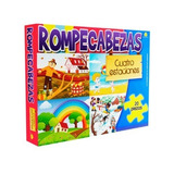 Rompecabezas 20 P La Granja Juego Mesa Niños Rodeca 312y