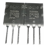 2sc5200 + 2sa1943 Transistor Original 
