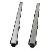 Ralo Linear Varanda 6x100 Inox 2 Em 1 Piso Oculto Marrom